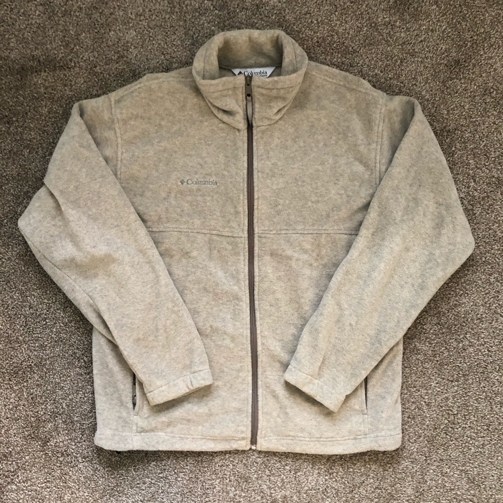 Colombia zip up fleece sweaters size M Medium